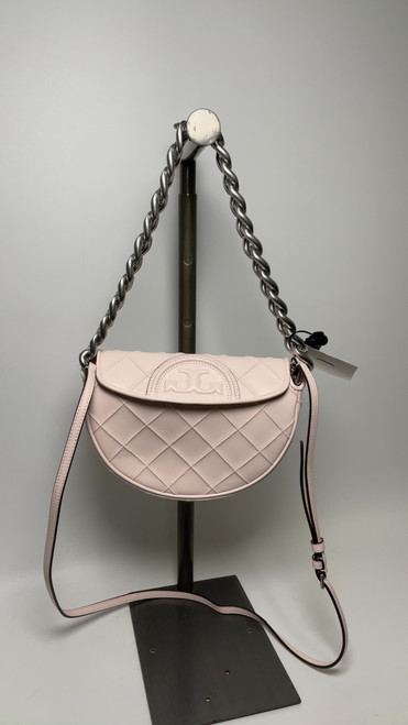Vist Large View of Product Image Which is Used Tory Burch Leather Handbag