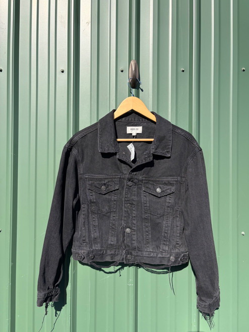 Vist Large View of Product Image Which is Used Agolde Denim Jacket XS-0/2