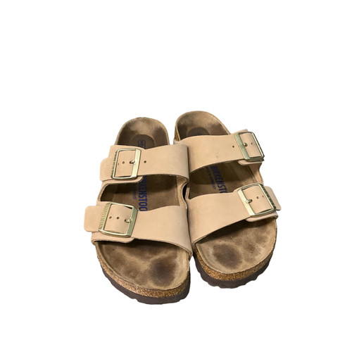 Vist Large View of Product Image Which is Used Birkenstock Wedge Sandals 8.5