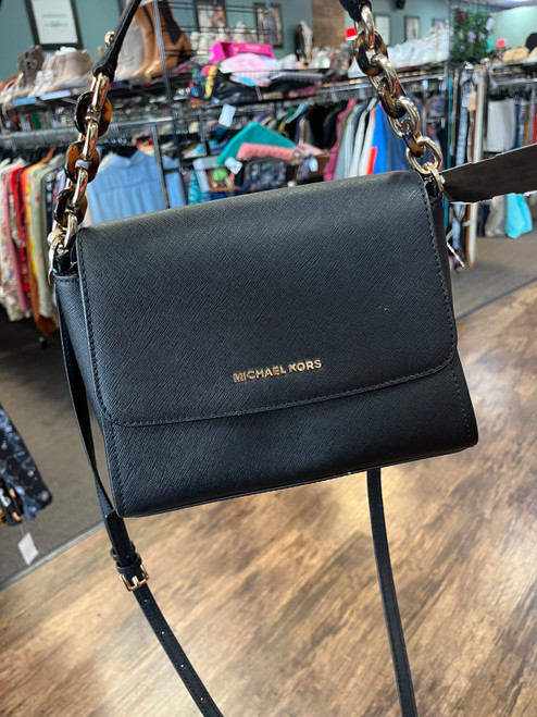 Vist Large View of Product Image Which is Used Michael Michael Kors Small Leather Handbag
