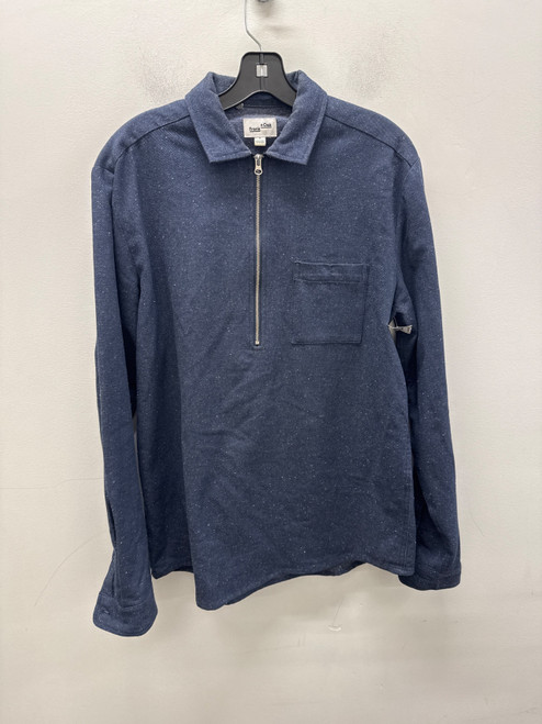 Vist Large View of Product Image Which is Used Blue Frank & Oak Mens Long Sleeve Top M/15-15.5