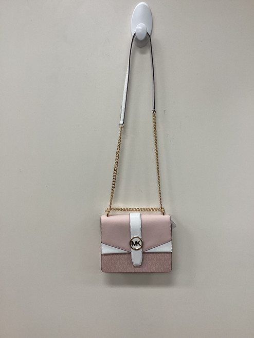 Vist Large View of Product Image Which is Used Michael Michael Kors Small Leather Handbag