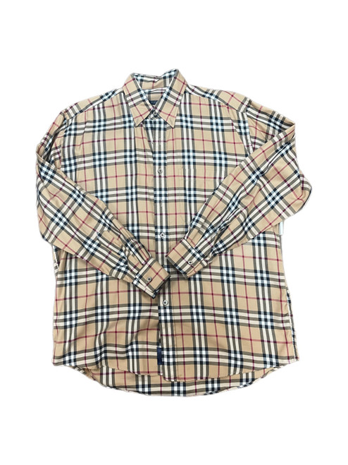 Vist Large View of Product Image Which is Used Burberry Brit Mens Long Sleeve Top L/16-16.5