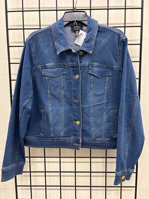 Vist Large View of Product Image Which is Used Jones New York Signature Denim Jacket XL-16