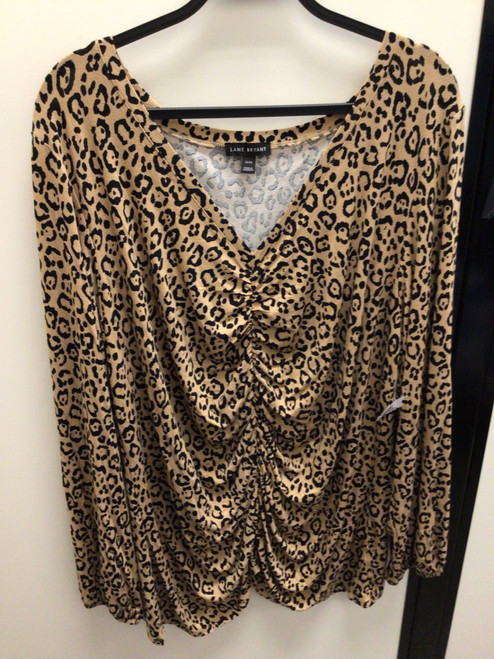Vist Large View of Product Image Which is Used Lane Bryant Long Sleeve Top 5X-26