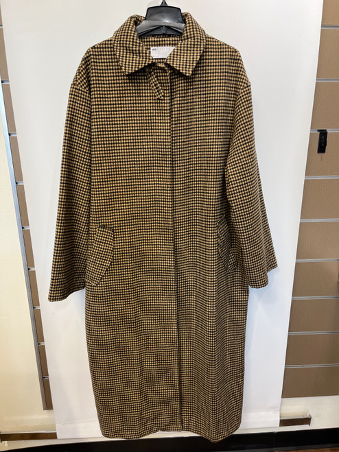Vist Large View of Product Image Which is Used Asos Long Heavy Coat M-8/10