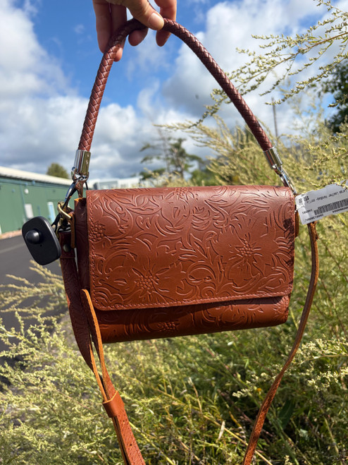 Vist Large View of Product Image Which is Used Portla Large Leather Handbag