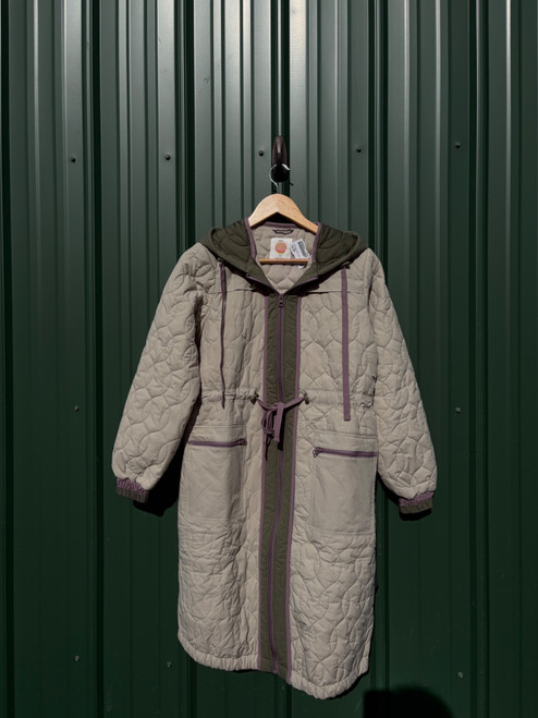 Vist Large View of Product Image Which is Used Daily Practice Long Heavy Coat XXS
