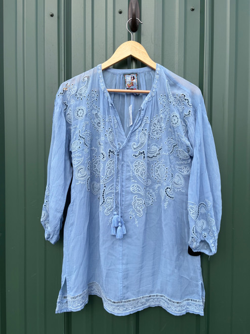Vist Large View of Product Image Which is Used Johnny Was Long Sleeve Top S-4/6