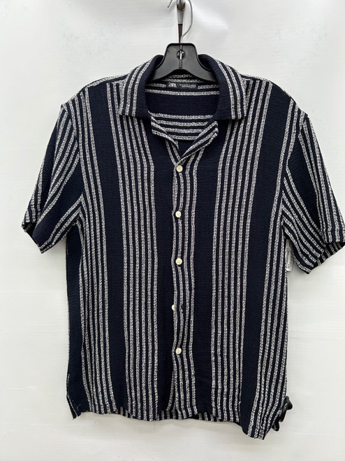 Vist Large View of Product Image Which is Used Zara Mens Short Sleeve Top M/15-15.5