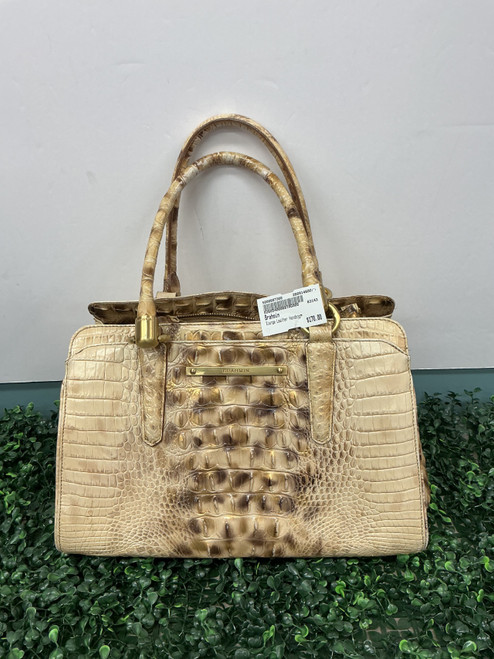 Vist Large View of Product Image Which is Used Brahmin Xlarge Leather Handbag