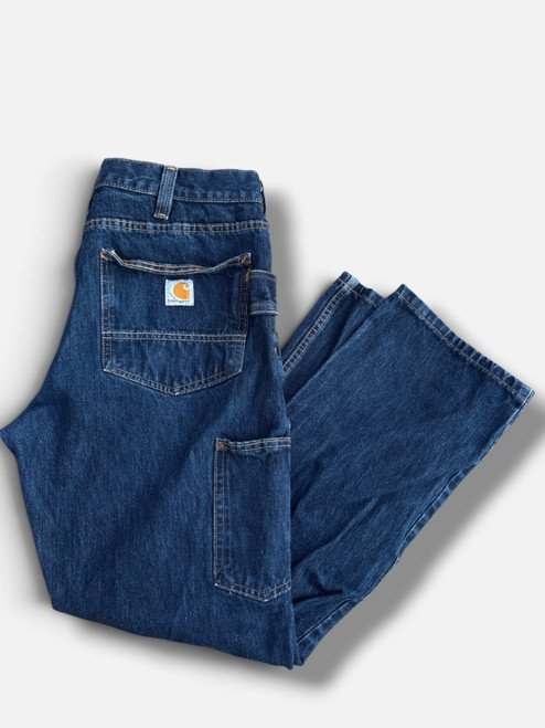 Vist Large View of Product Image Which is Used Carhartt Mens Denim 33W