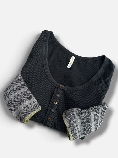 Vist Large View of Product Image Which is Used Free People Long Sleeve Top L-12/14