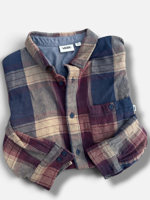 Vist Large View of Product Image Which is Used Vans Mens Long Sleeve Top M/15-15.5