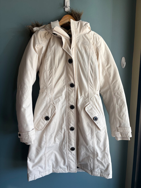 Vist Large View of Product Image Which is Used The North Face Long Heavy Coat M-8/10