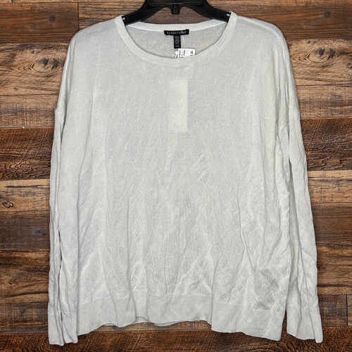 Vist Large View of Product Image Which is NWT Eileen Fisher Lightweight Sweater M-8/10