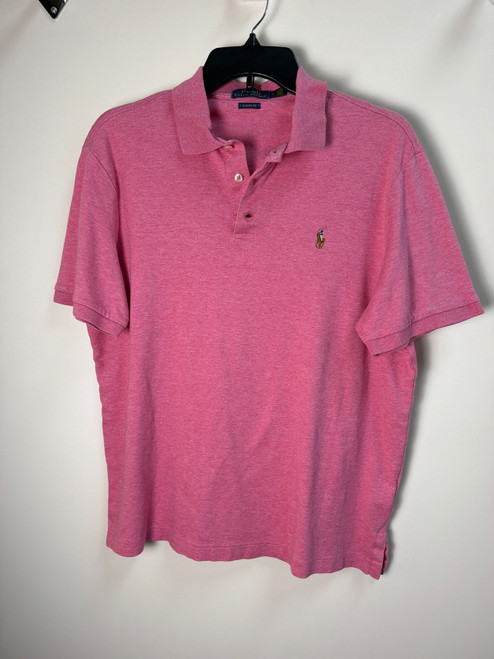Vist Large View of Product Image Which is Used Polo Ralph Lauren Mens Short Sleeve Top M/15-15.5