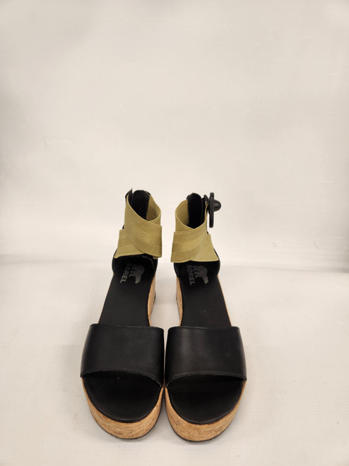 Vist Large View of Product Image Which is Used Sorel Wedge Sandals 7.5