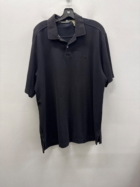 Vist Large View of Product Image Which is Used Black Tommy Bahama Mens Short Sleeve Top XL/17-17.5