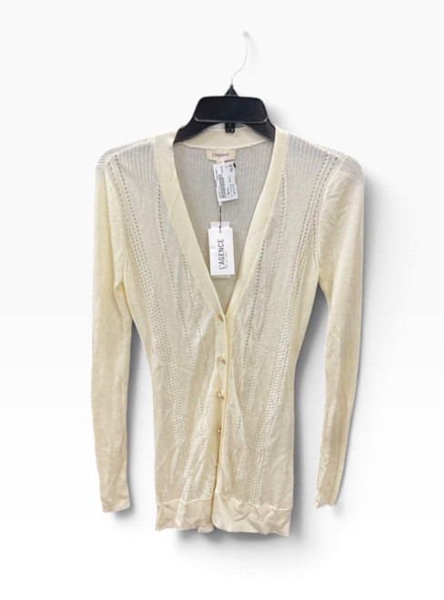 Vist Large View of Product Image Which is Used L'Agence Lightweight Sweater S-4/6