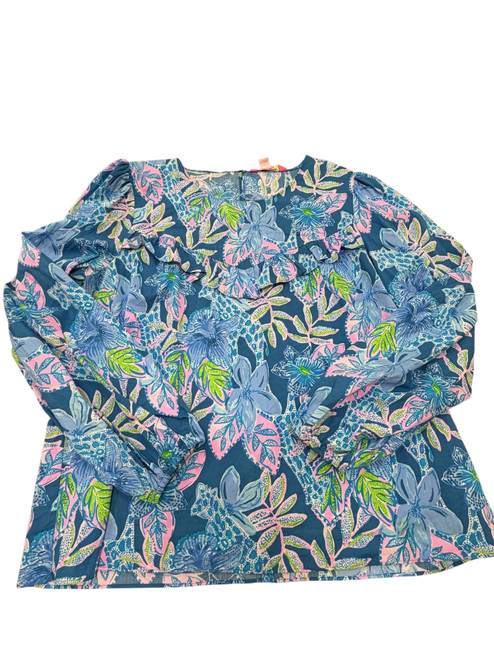 Vist Large View of Product Image Which is Used Lilly Pulitzer Long Sleeve Top XL-16