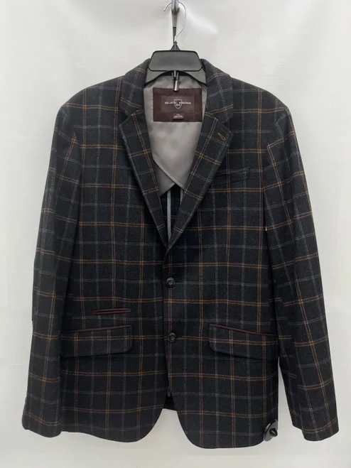 Vist Large View of Product Image Which is Used BLACK BROWN Mens Blazer L/44-46