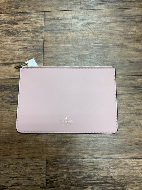 Vist Large View of Product Image Which is Used Kate Spade New York Leather Wristlet