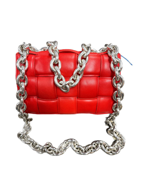 Vist Large View of Product Image Which is Used Bottega Veneta Large Leather Handbag