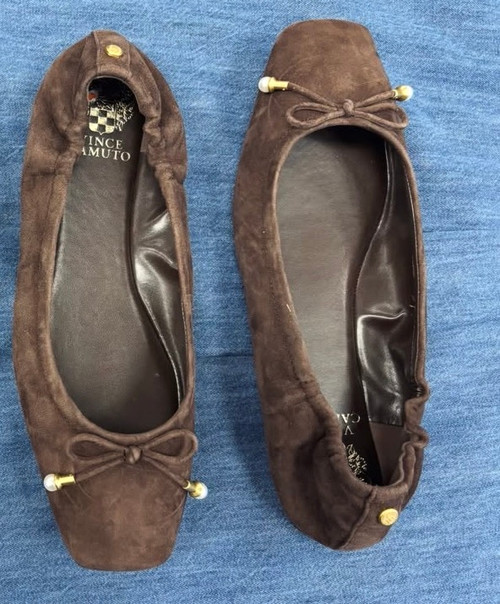 Vist Large View of Product Image Which is Used Vince Camuto Flats 9.5