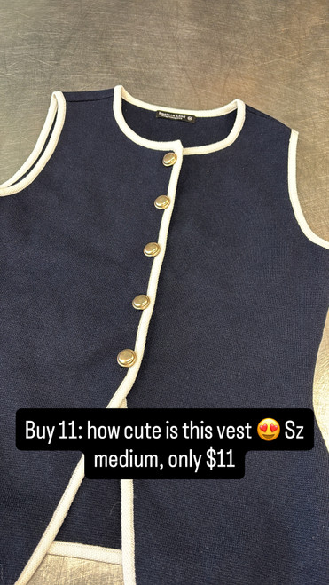 Vist Large View of Product Image Which is Used Unbranded Vest M-8/10