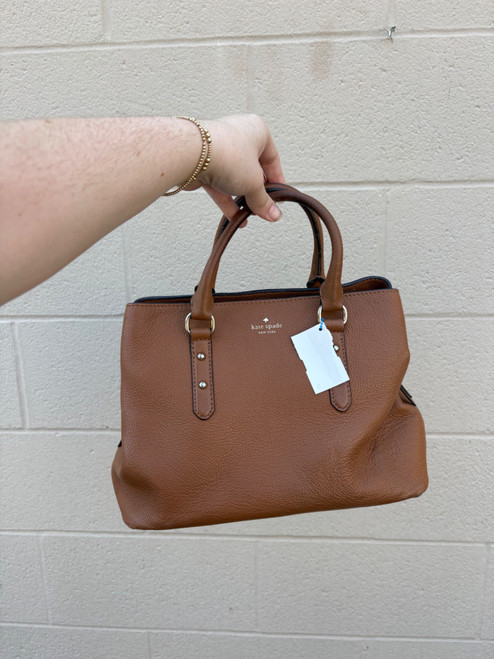 Vist Large View of Product Image Which is Used Kate Spade New York Small Leather Handbag