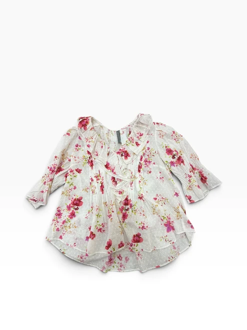 Vist Large View of Product Image Which is Used Anthropologie Short Sleeve Top S-4/6