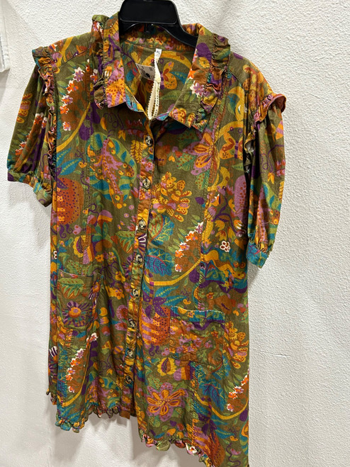 Vist Large View of Product Image Which is Used Uncle Frank Short Dress B XL-16