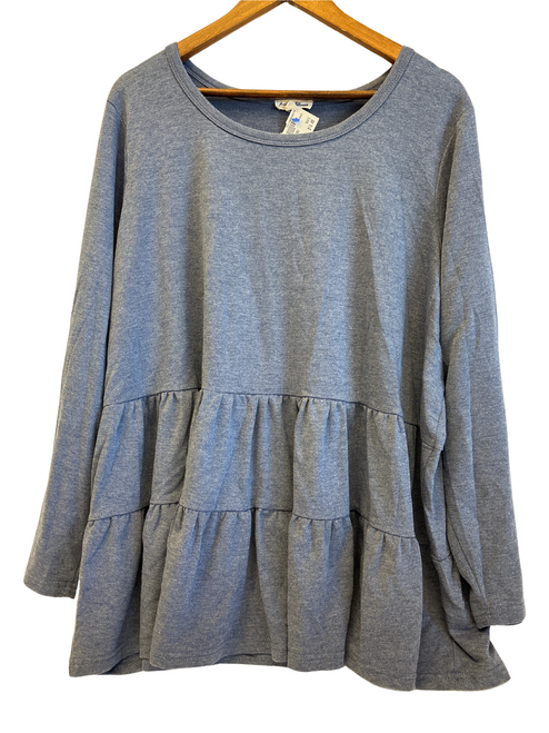 Vist Large View of Product Image Which is Used Jane And Delancey Long Sleeve Top F 3X-22