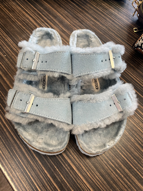 Vist Large View of Product Image Which is Used Birkenstock Sandals 5.5
