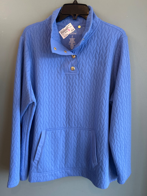 Vist Large View of Product Image Which is Used Croft & Barrow Sweatshirt 1X-18