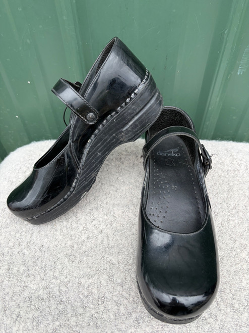 Vist Large View of Product Image Which is Used Dansko Clogs 8.5
