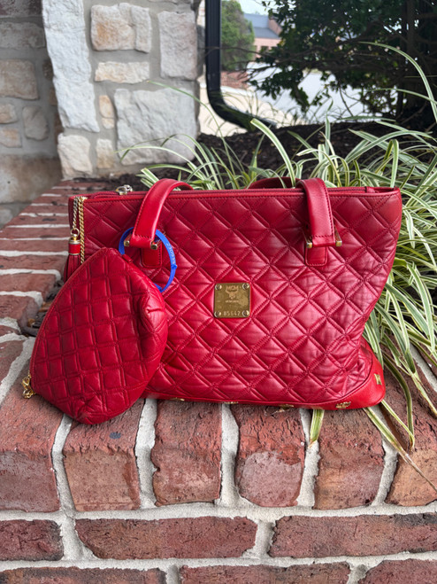 Vist Large View of Product Image Which is Used MCM Munchen Large Handbag