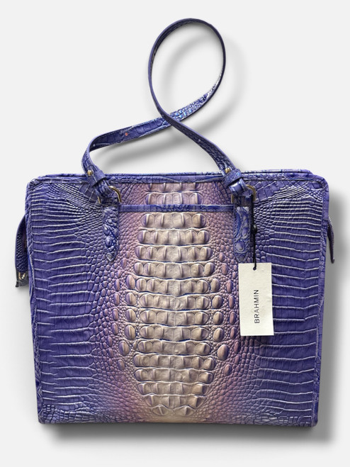 Vist Large View of Product Image Which is Used Brahmin Xlarge Leather Handbag