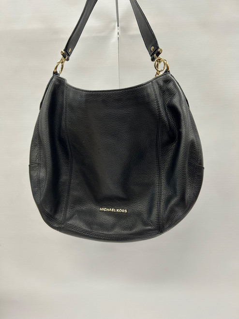 Vist Large View of Product Image Which is Used Michael Michael Kors Large Leather Handbag as is 