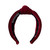 Used Lele Sadoughi Red Velvet headband 60099-S000390357 View 3