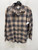 Used Brown/Black Plaid Wilfred Long Sleeve Top M-8/10 60137-S000138937 View 1