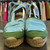 Used Anthropologie Wedge Sandals 9 60129-S000595766 View 6