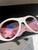 Used Versace VE4435 White Oversized Butterfly Sunglasses with case. 60032-S000723400 View 10