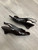 Used Etienne Aigner Wedge Sandals 7 60107-S000353641 View 4