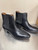 Used Black Frye Ankle Boots 10 60137-S000140402 View 3