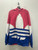 Used Adidas Pink/Blue/White Mens Sweatshirt L 60137-S000141743 View 1