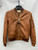 Used Michael Michael Kors Leather Jacket XXS 60124-S000220614 View 1