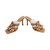 Used Coach Kellie Beechwood Leather Dress Sandals 7.5 60098-S000135672 View 3