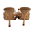 Used Coach Kellie Beechwood Leather Dress Sandals 7.5 60098-S000135672 View 6